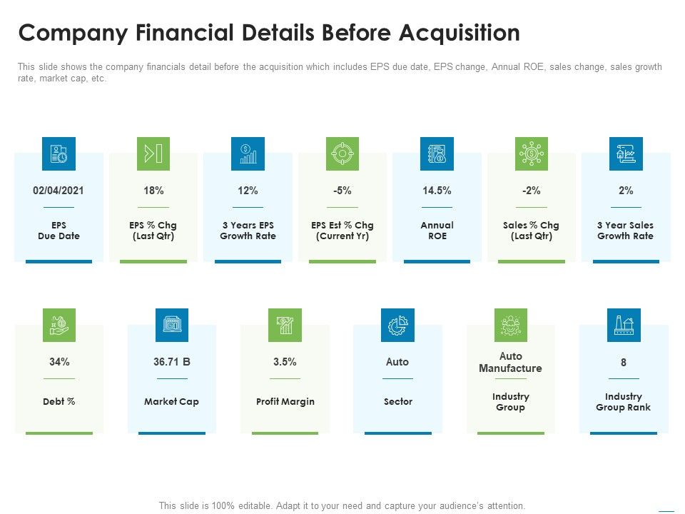 Addressing_Inorganic_Growth_For_Business_Expansion_Company_Financial_Details_Before_Acquisition_Guidelines_PDF_Slide_1.jpg