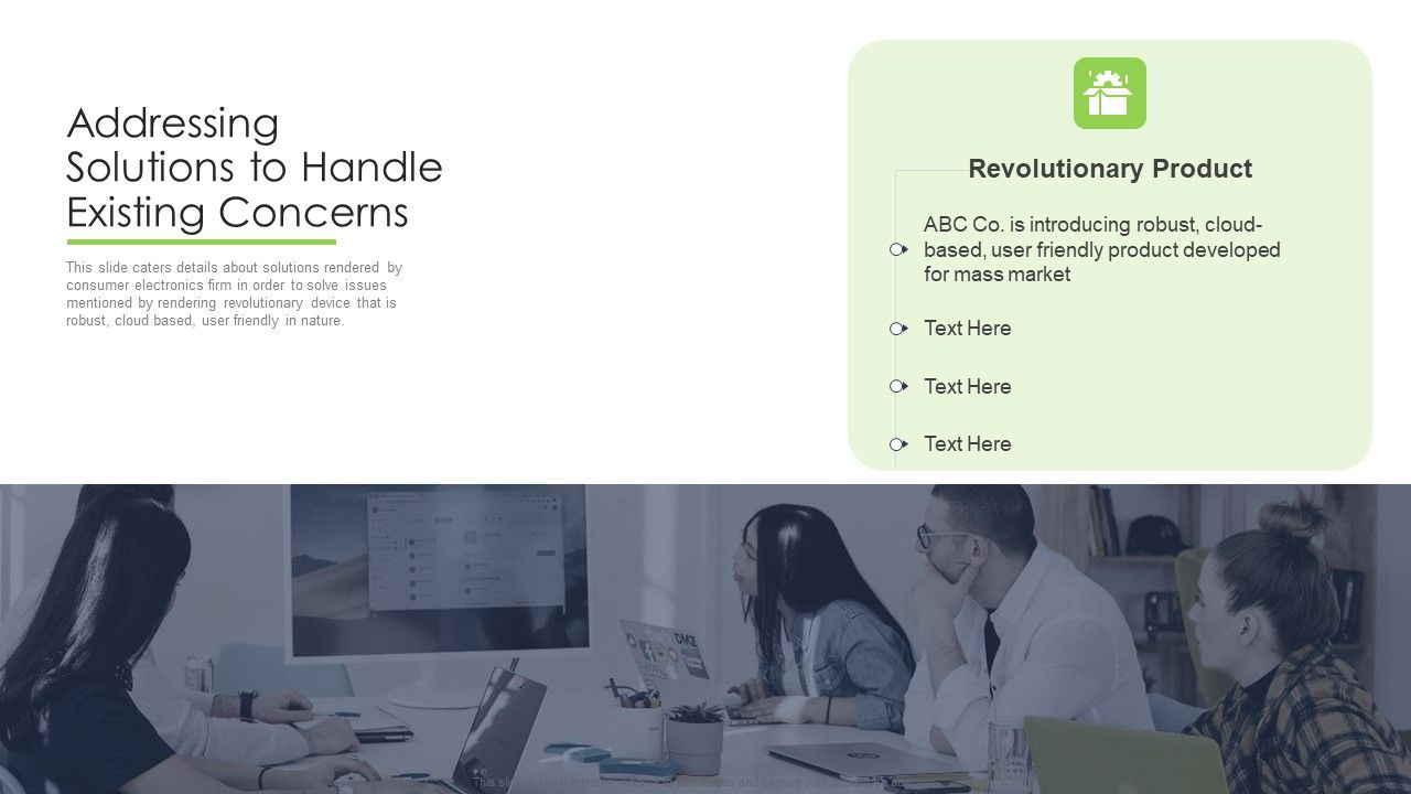 Addressing_Solutions_To_Handle_Existing_Concerns_Ppt_Visual_Aids_Infographics_PDF_Slide_1.jpg