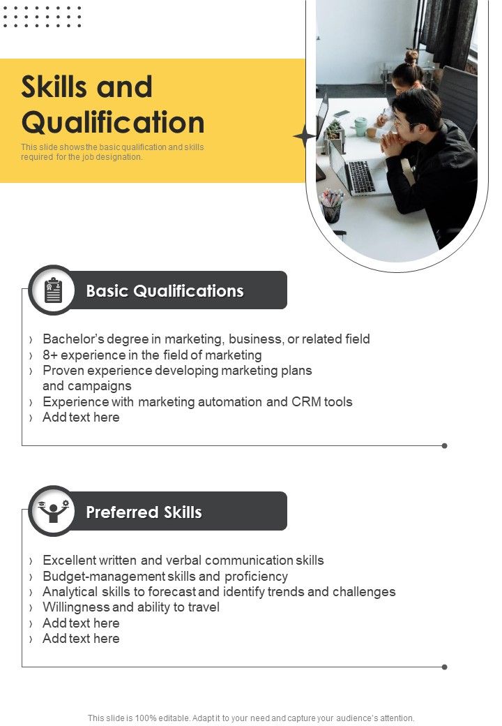 Advertising_And_Marketing_Job_Profile_Proposal_Skills_And_Qualification_One_Pager_Sample_Example_Document_Slide_1.jpg