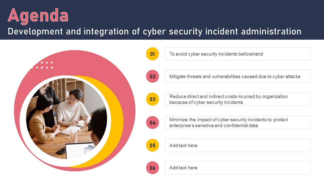 Agenda_Development_And_Integration_Of_Cyber_Security_Incident_Administration_Information_PDF_Slide_1.jpg