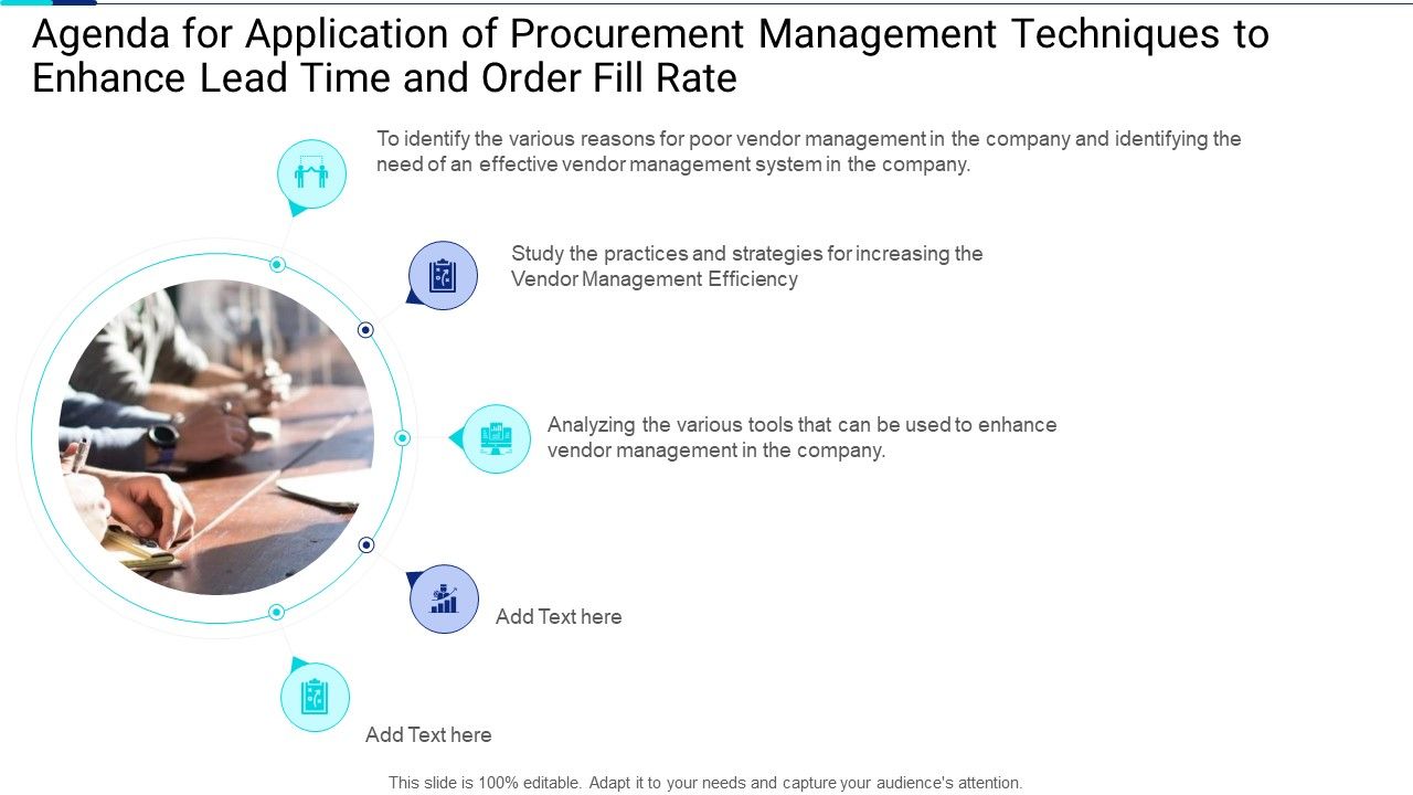 Agenda_For_Application_Of_Procurement_Management_Techniques_To_Enhance_Lead_Time_And_Order_Fill_Rate_Mockup_PDF_Slide_1.jpg
