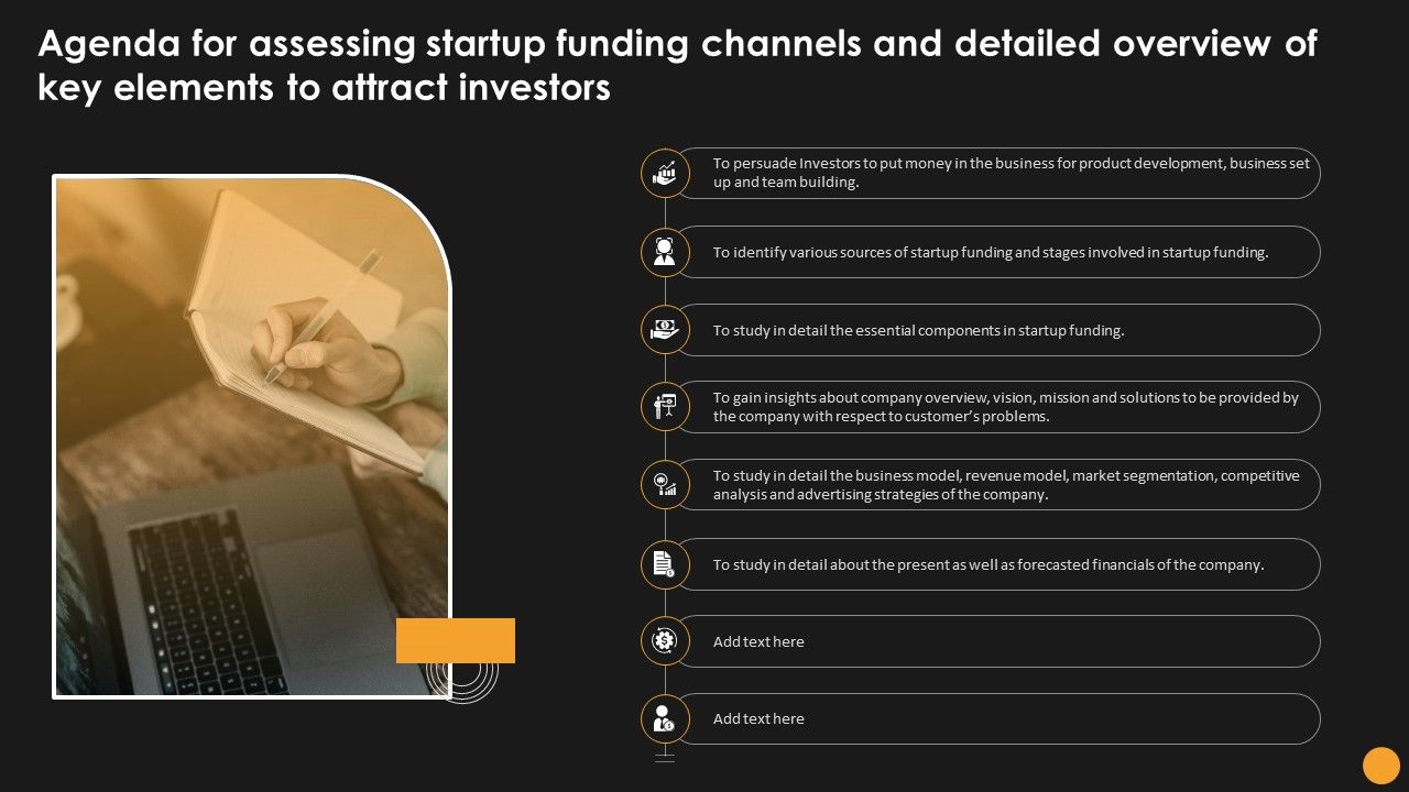 Agenda_For_Assessing_Startup_Funding_Channels_And_Detailed_Overview_Of_Key_Elements_Portrait_PDF_Slide_1.jpg