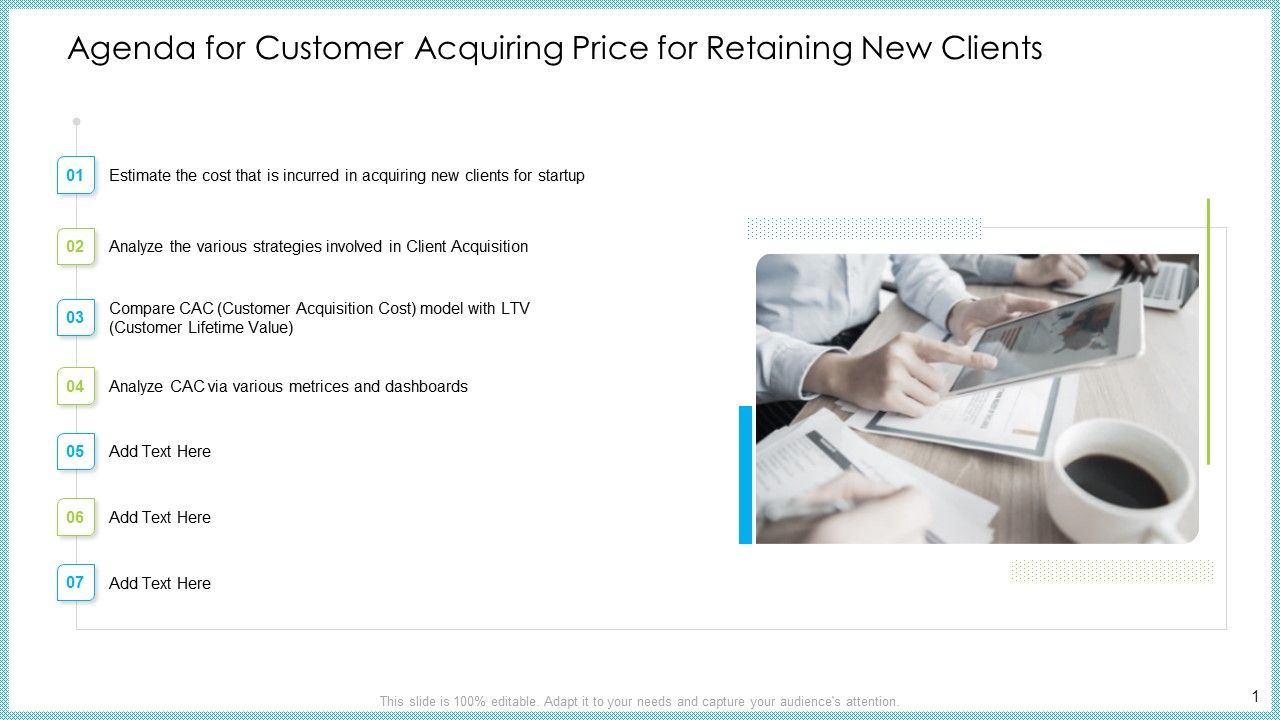 Agenda_For_Customer_Acquiring_Price_For_Retaining_New_Clients_Structure_PDF_Slide_1.jpg