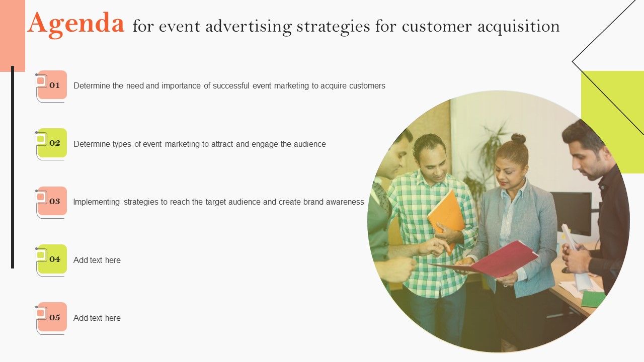 Agenda_For_Event_Advertising_Strategies_For_Customer_Acquisition_Formats_PDF_Slide_1.jpg