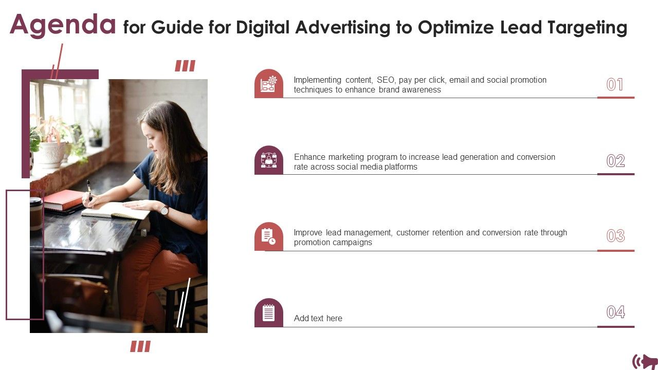 Agenda_For_Guide_For_Digital_Advertising_To_Optimize_Lead_Targeting_Demonstration_PDF_Slide_1.jpg