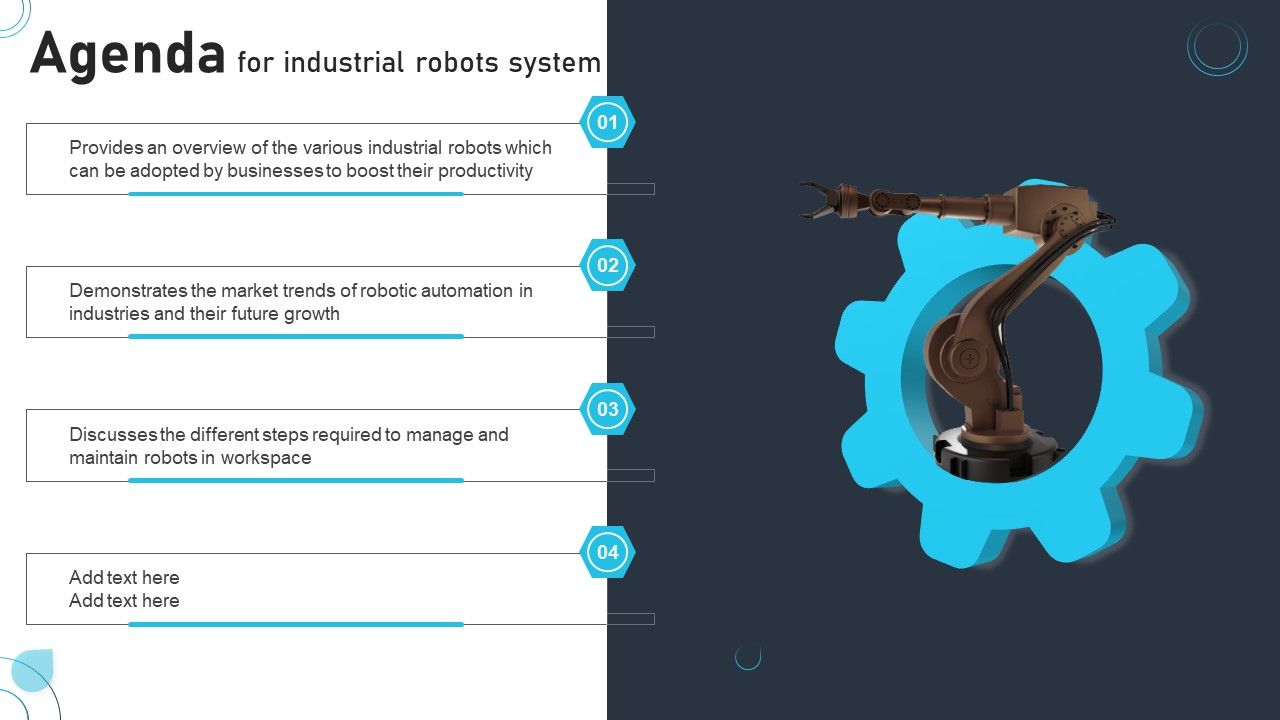 Agenda_For_Industrial_Robots_System_Ppt_PowerPoint_Presentation_Gallery_Graphics_Tutorials_PDF_Slide_1.jpg