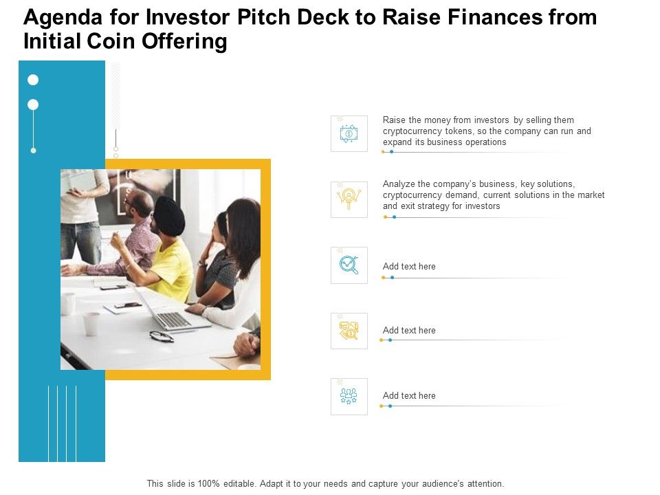 Agenda_For_Investor_Pitch_Deck_To_Raise_Finances_From_Initial_Coin_Offering_Structure_PDF_Slide_1.jpg