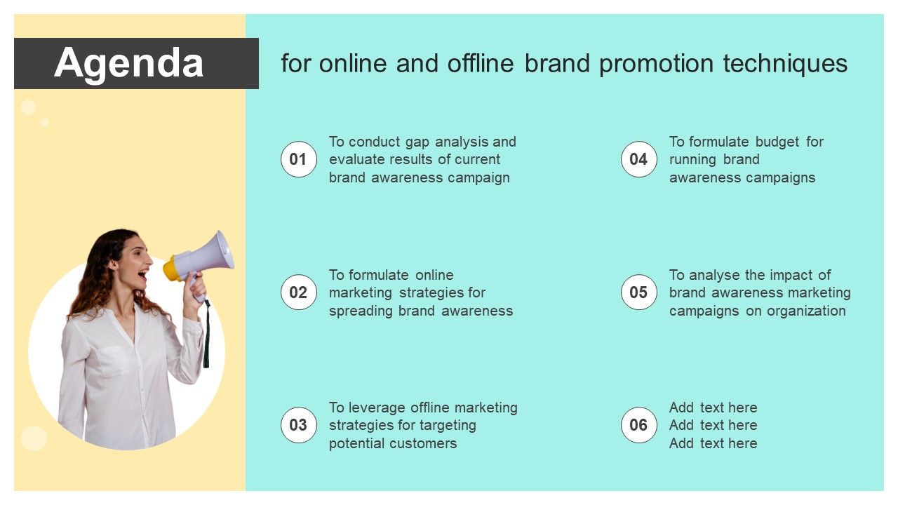 Agenda_For_Online_And_Offline_Brand_Promotion_Techniques_Icons_PDF_Slide_1.jpg