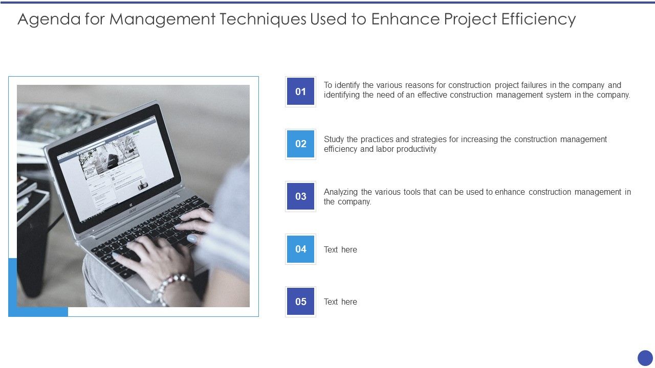 Agenda_Management_Techniques_Used_To_Enhance_Project_Efficiency_Information_PDF_Slide_1.jpg