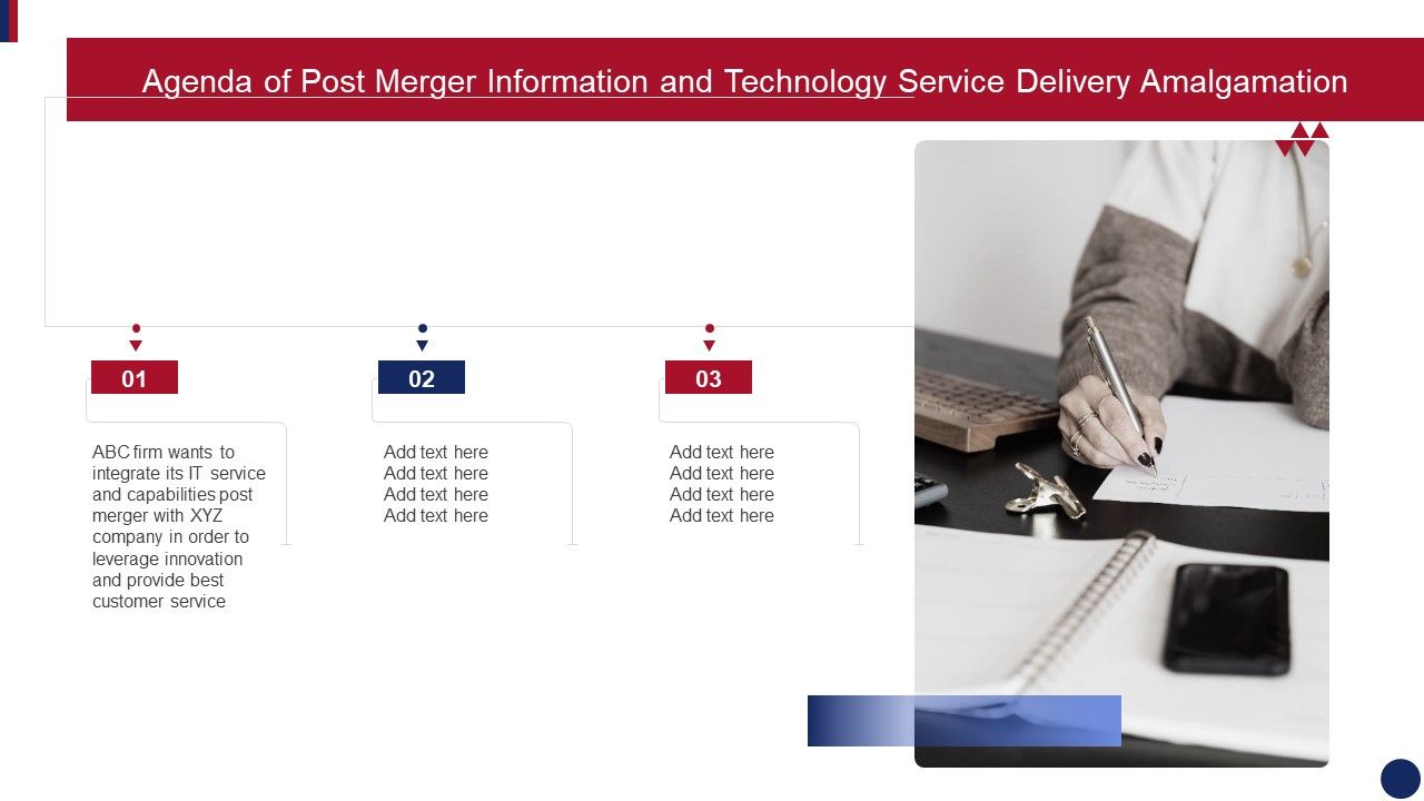 Agenda_Of_Post_Merger_Information_And_Technology_Service_Delivery_Amalgamation_Elements_PDF_Slide_1.jpg