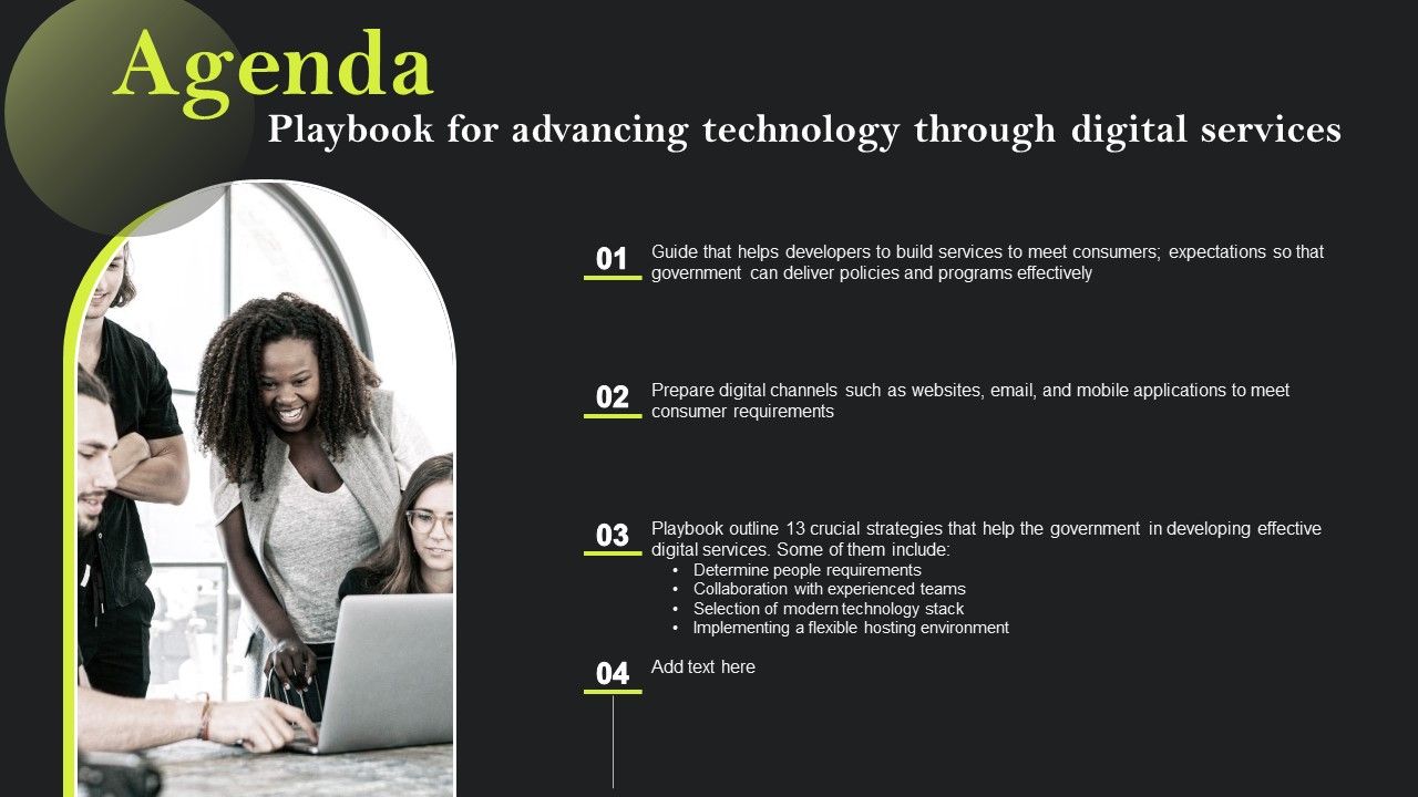 Agenda_Playbook_For_Advancing_Technology_Through_Digital_Services_Clipart_PDF_Slide_1.jpg