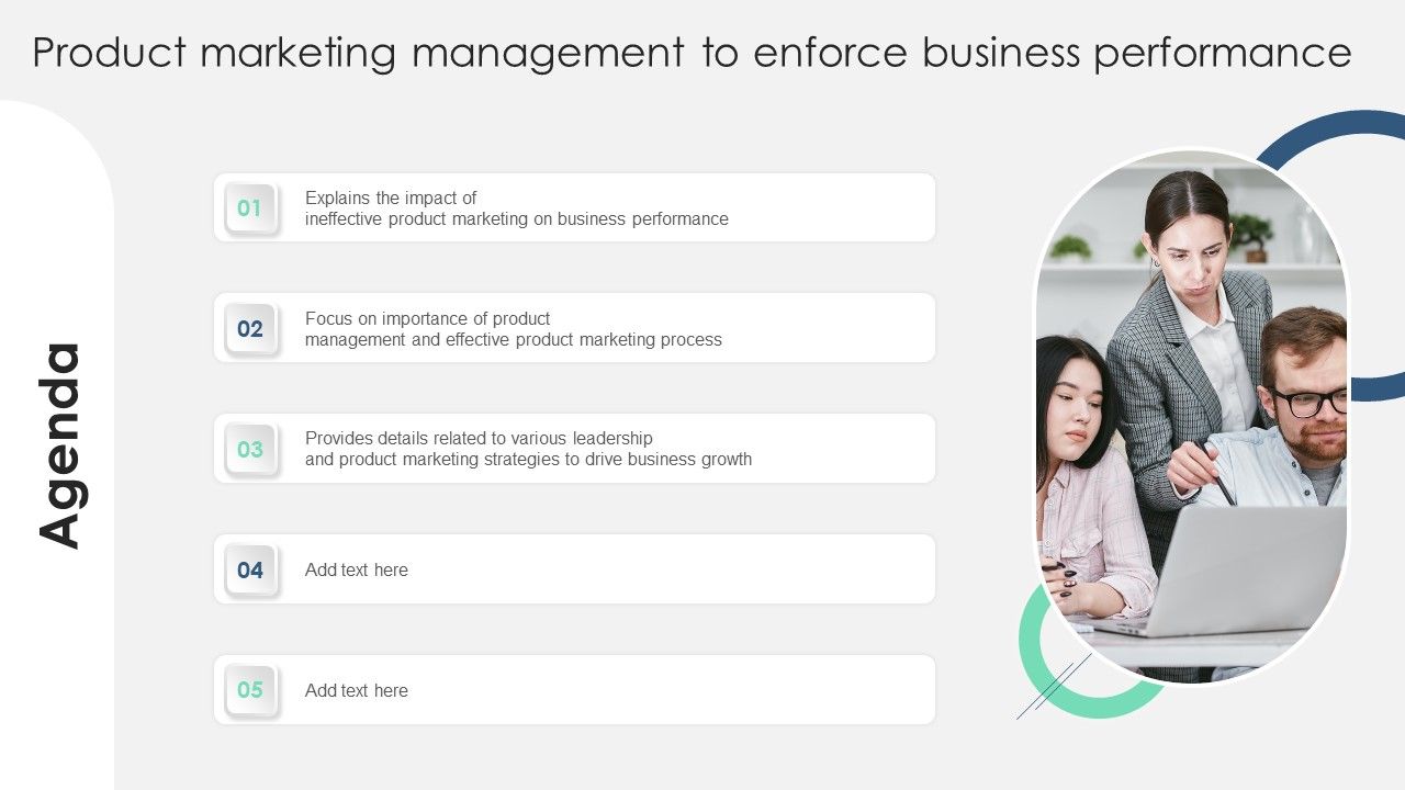 Agenda_Product_Marketing_Management_To_Enforce_Business_Performance_Elements_PDF_Slide_1.jpg
