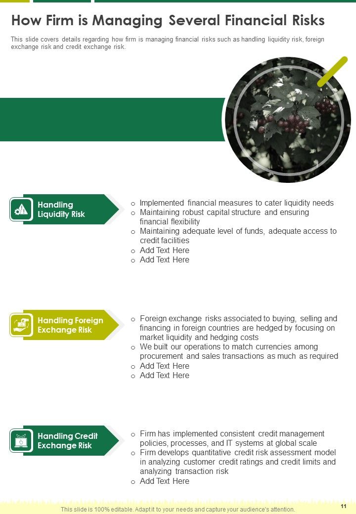 Agribusiness Yearly Report One Pager Documents