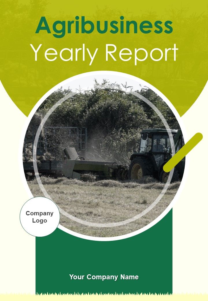 Agribusiness Yearly Report One Pager Documents Slide01