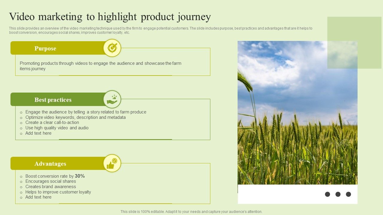 Agriculture_Marketing_Strategy_To_Improve_Revenue_Performance_Video_Marketing_To_Highlight_Product_Journey_Summary_PDF_Slide_1.jpg