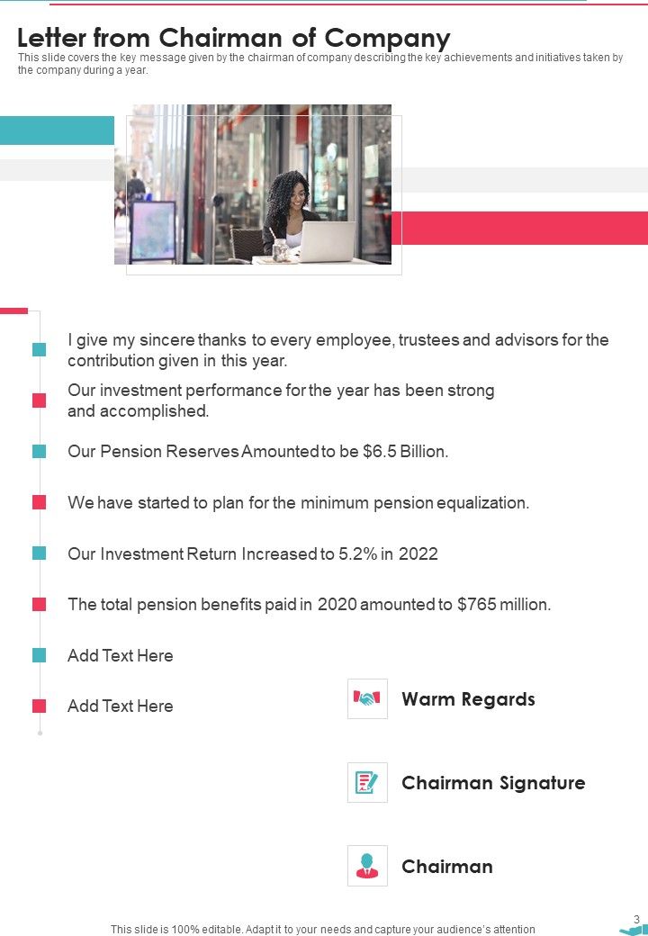 Allowance Plan Yearly Report One Pager Documents