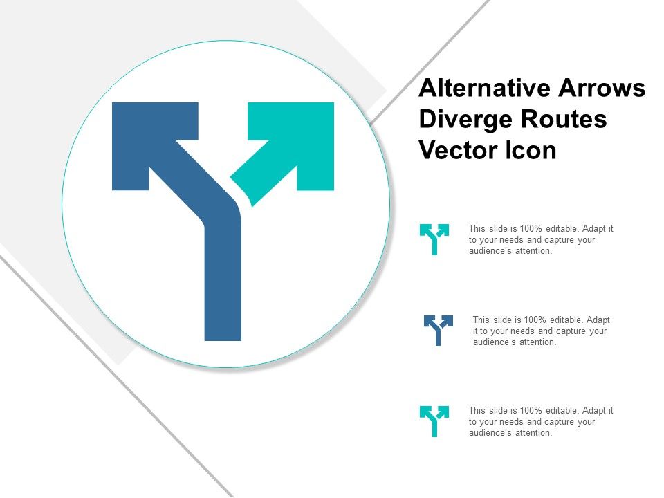 Alternative_Arrows_Diverge_Routes_Vector_Icon_Ppt_PowerPoint_Presentation_Files_Slide_1.jpg