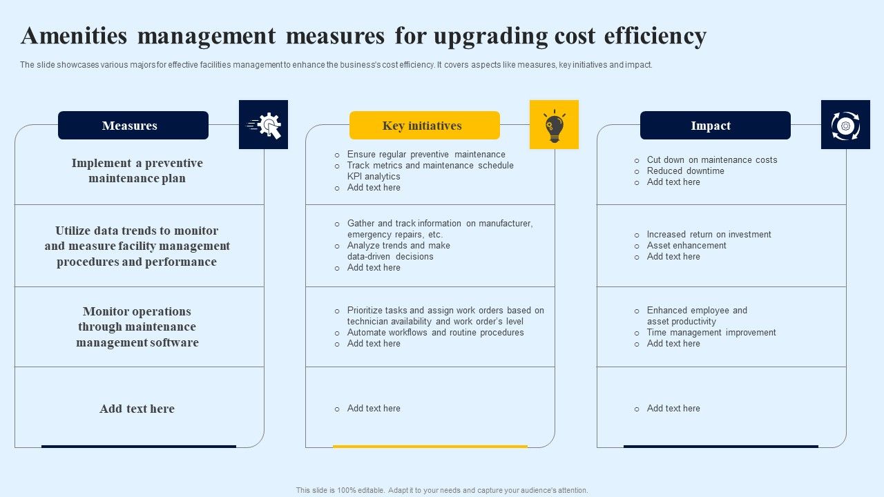 Amenities_Management_Measures_For_Upgrading_Cost_Efficiency_Ideas_PDF_Slide_1.jpg