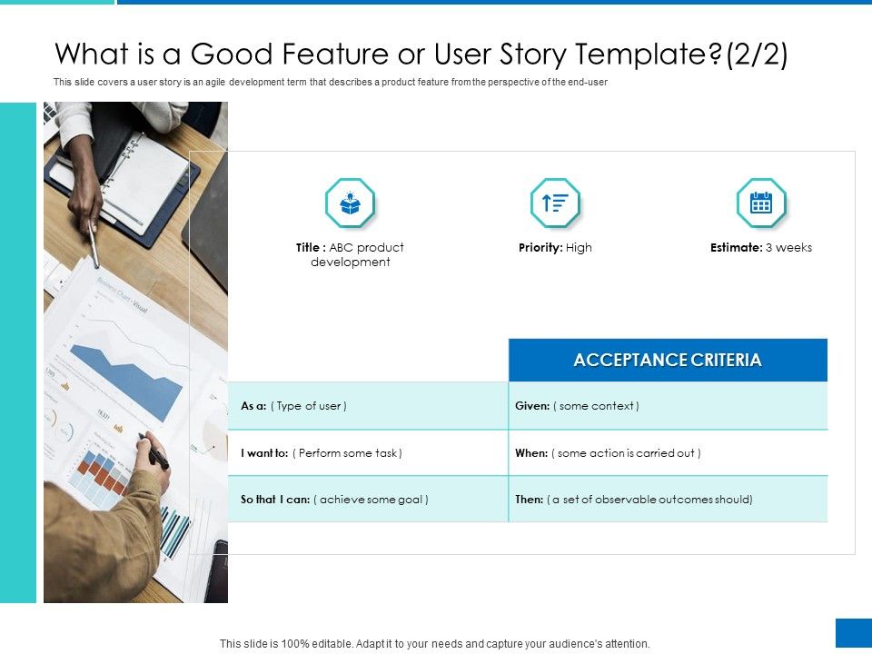 Analyzing_Requirement_Management_Process_What_Is_A_Good_Feature_Or_User_Story_Template_Priority_Graphics_PDF_Slide_1.jpg