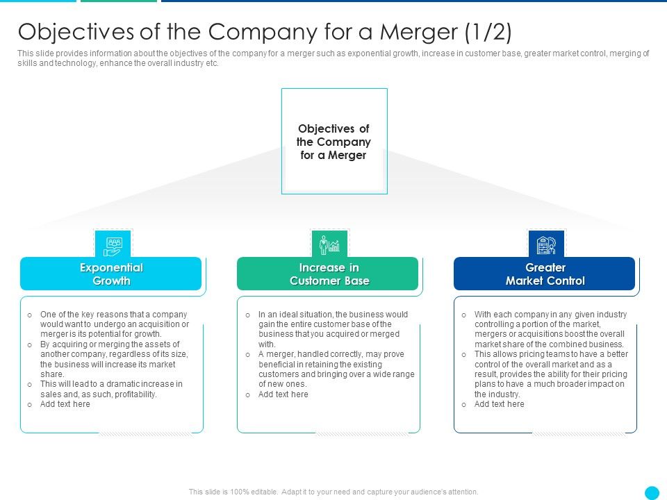 Application_Amalgamation_Tactics_Enhance_Financial_Scope_Customer_Base_Objectives_Of_The_Company_For_A_Merger_Growth_Microsoft_PDF_Slide_1.jpg