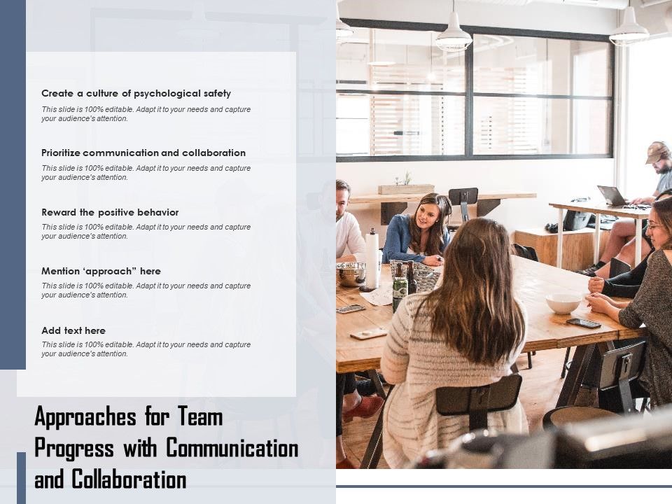 Approaches_For_Team_Progress_With_Communication_And_Collaboration_Ppt_PowerPoint_Presentation_Gallery_Templates_PDF_Slide_1.jpg