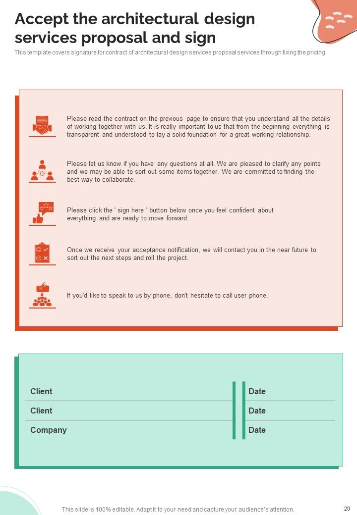Architectural Design Services Request Proposal Example Document Report Doc Pdf Ppt