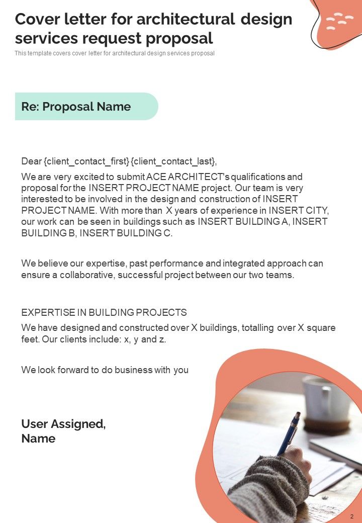 Architectural Design Services Request Proposal Example Document Report Doc Pdf Ppt