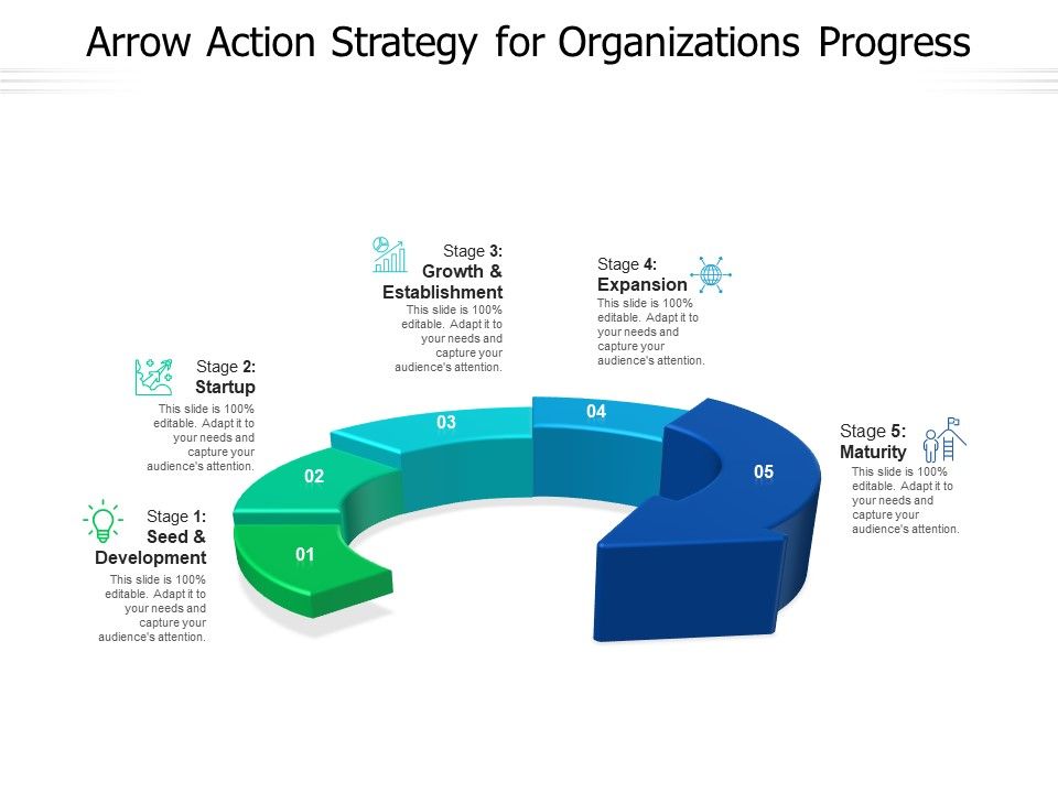 Arrow_Action_Strategy_For_Organizations_Progress_Ppt_PowerPoint_Presentation_Summary_Background_PDF_Slide_1.jpg