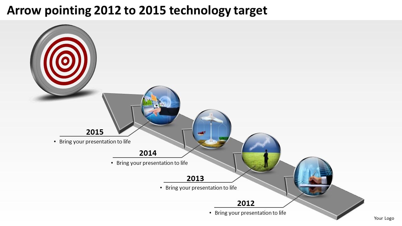 Arrow_Pointing_2012_To_2015_Technology_Target_PowerPoint_Templates_Ppt_Slides_Graphics_Slide_1.jpg