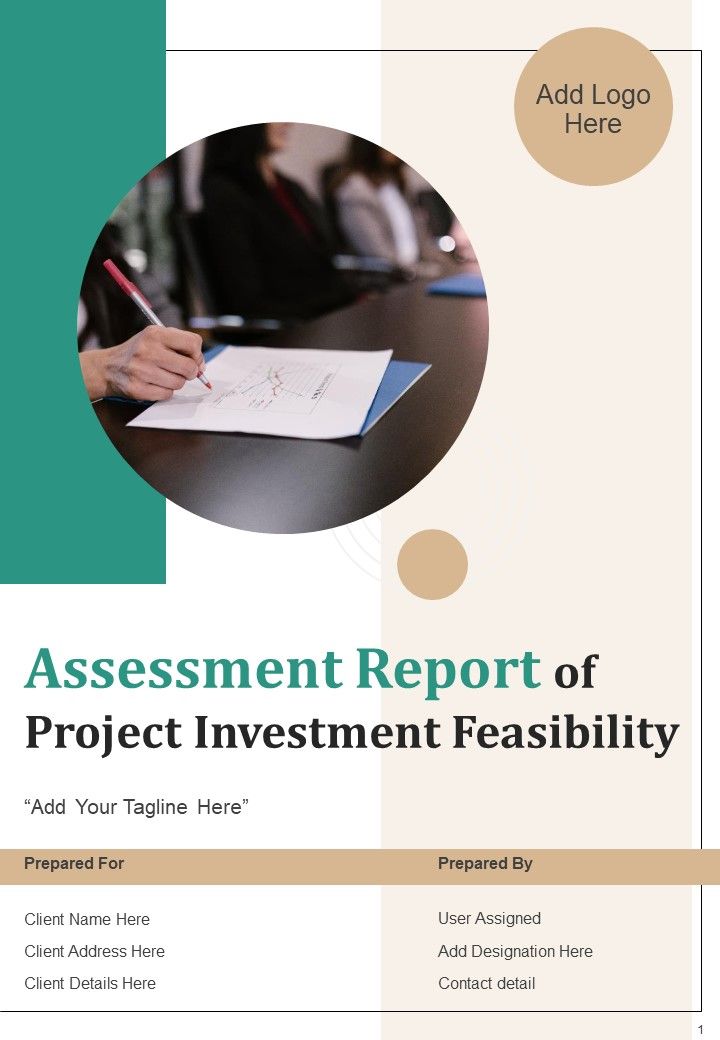 Assessment Report Of Project Investment Feasibility Example Document Report Doc Pdf Ppt Slide01