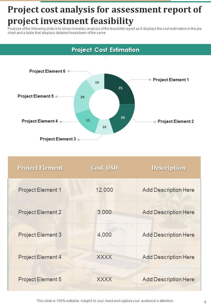 Assessment Report Of Project Investment Feasibility Example Document Report Doc Pdf Ppt