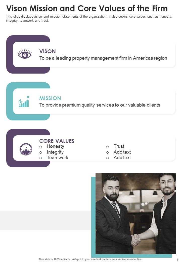 Asset Management Yearly Report One Pager Documents
