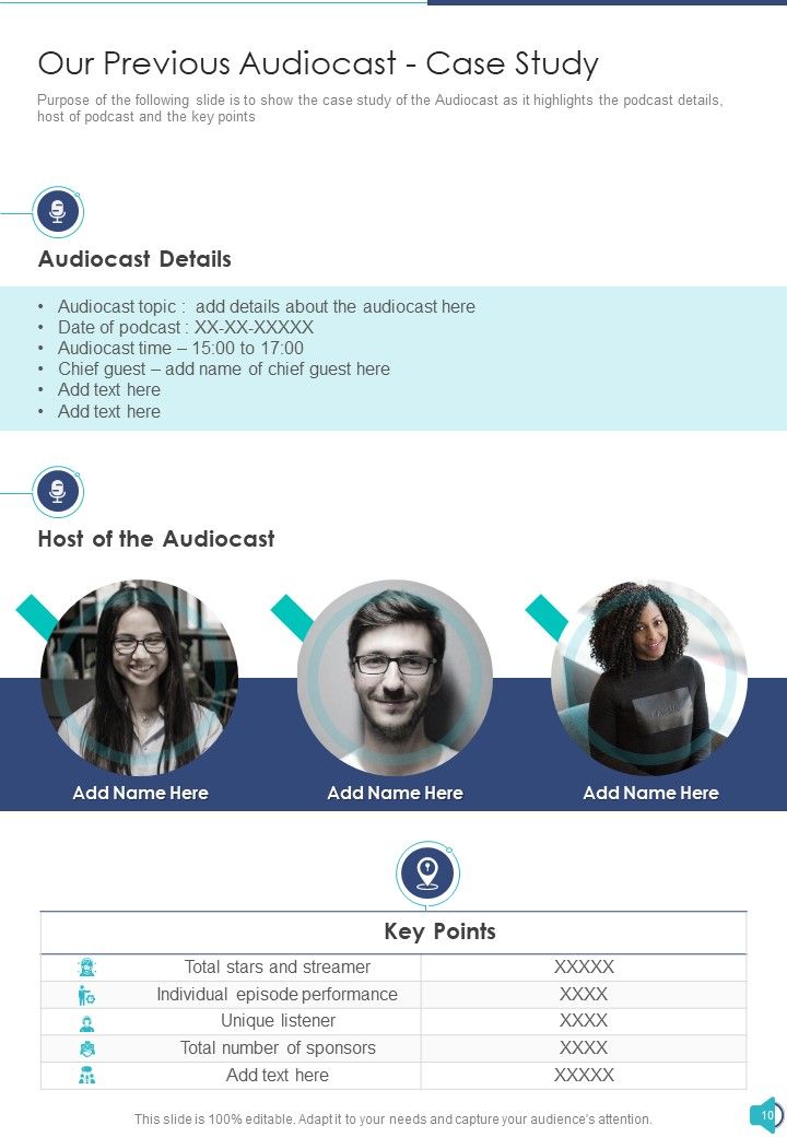 Audiocast Capital Raising Proposal Template Example Document Report Doc Pdf Ppt