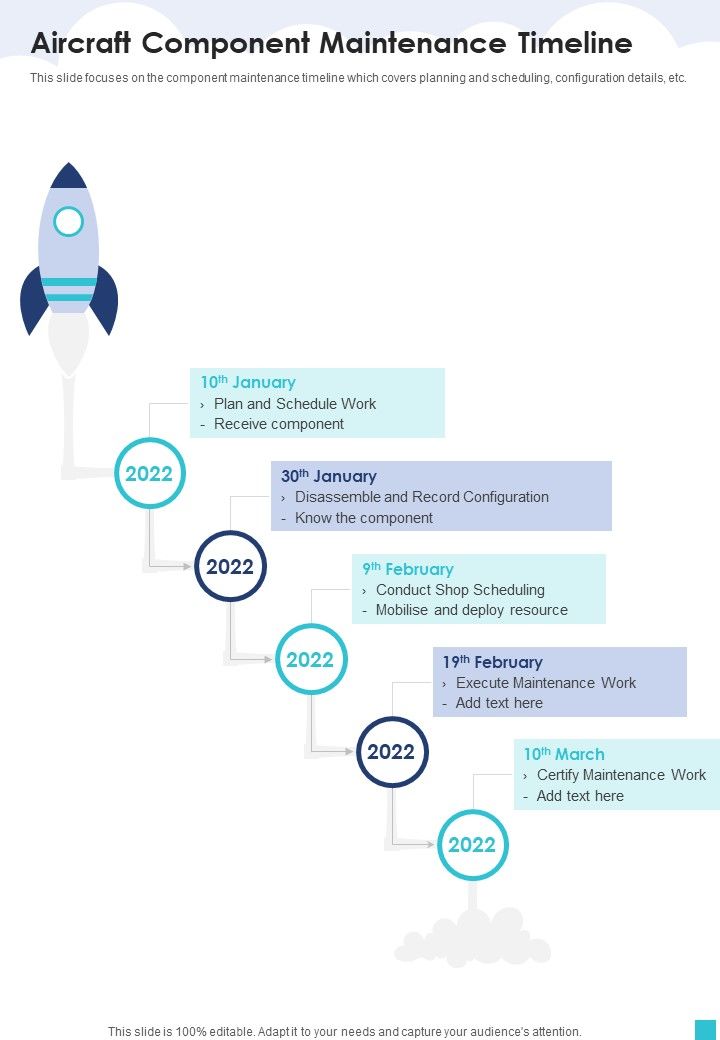 Aviation_Services_Management_Proposal_Aircraft_Component_Maintenance_Timeline_One_Pager_Sample_Example_Document_Slide_1.jpg
