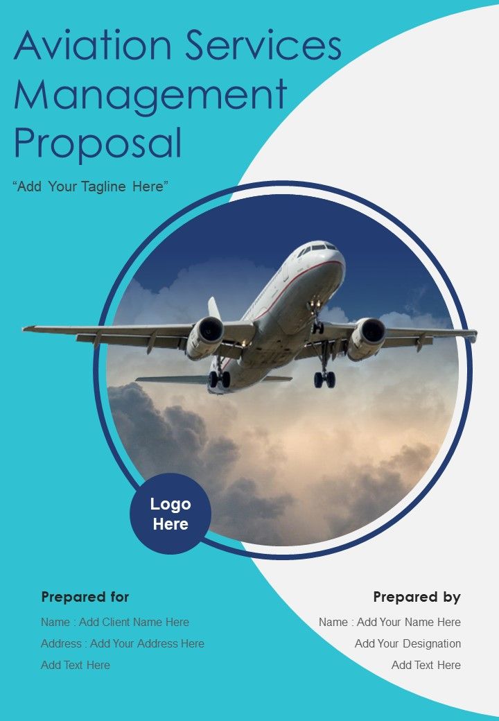 Aviation Services Management Proposal Example Document Report Doc Pdf Ppt Slide01