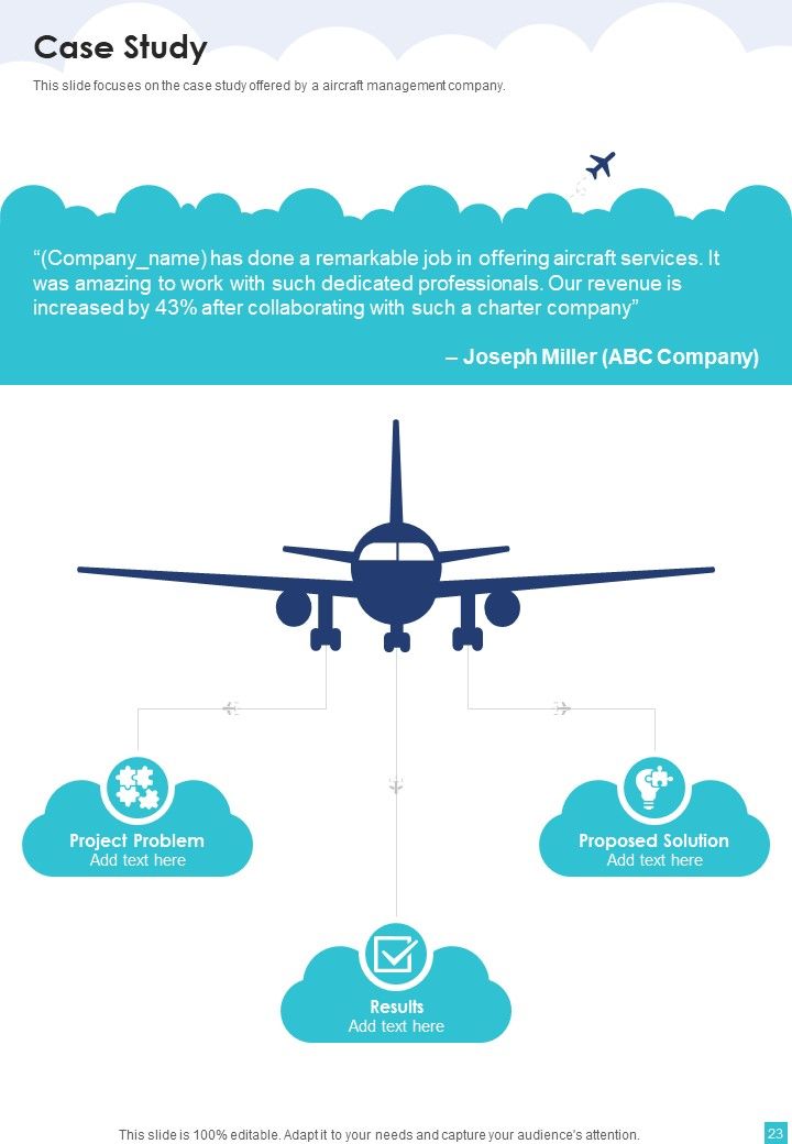 Aviation Services Management Proposal Example Document Report Doc Pdf Ppt