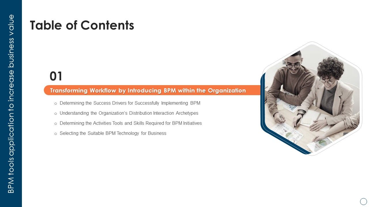 BPM_Tools_Application_To_Increase_Business_Value_Table_Of_Contents_Structure_PDF_Slide_1.jpg