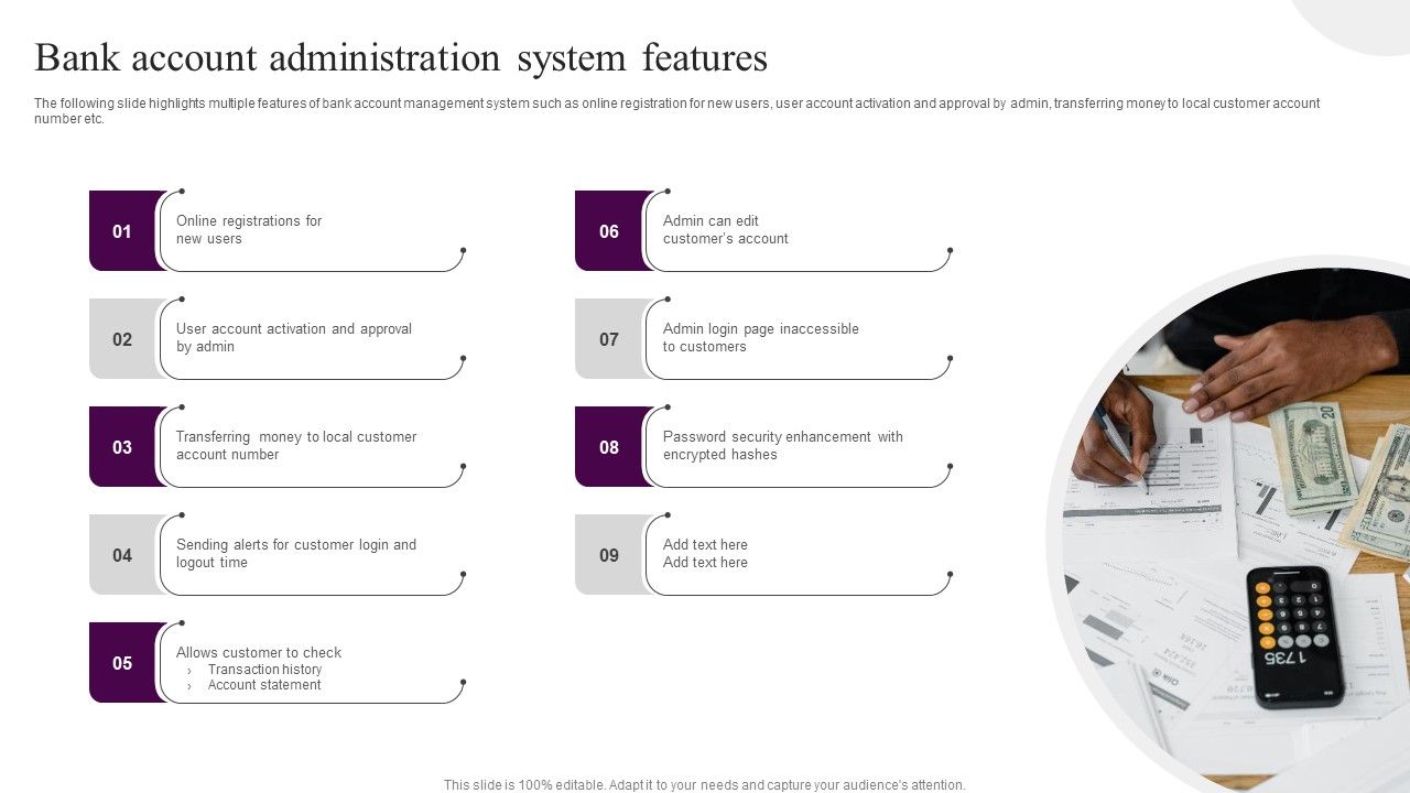 Bank_Account_Administration_System_Features_Summary_PDF_Slide_1.jpg