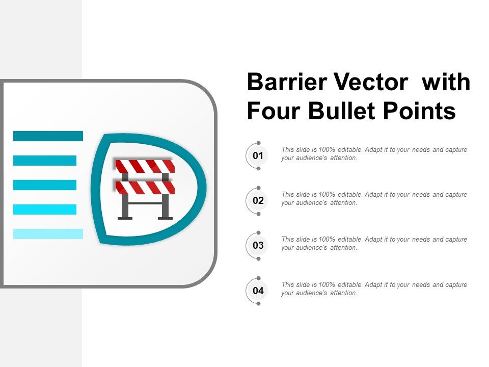 Barrier_Vector_With_Four_Bullet_Points_Ppt_PowerPoint_Presentation_Infographics_Visual_Aids_Slide_1.jpg