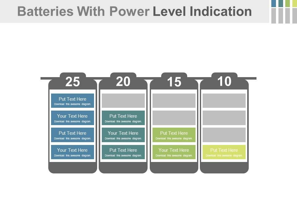 Batteries_With_Four_Progressive_Steps_Powerpoint_Slides_1.jpg