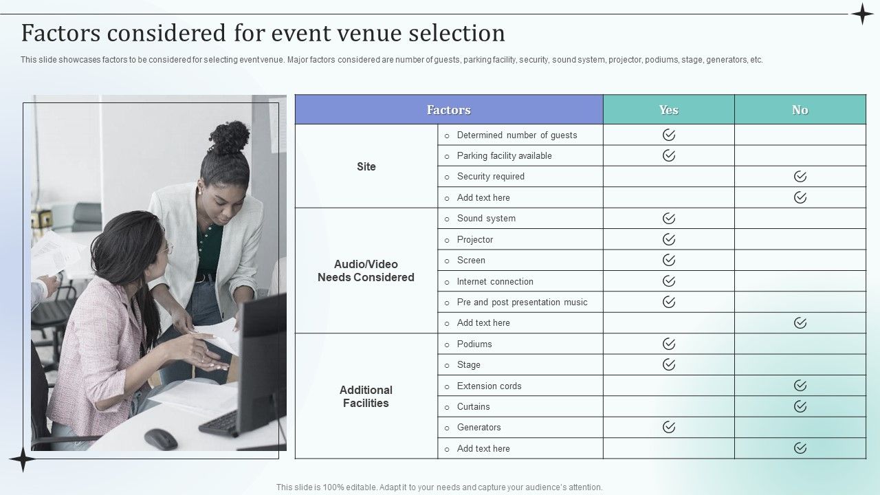 Before_Event_Tasks_Factors_Considered_For_Event_Venue_Selection_Sample_PDF_Slide_1.jpg