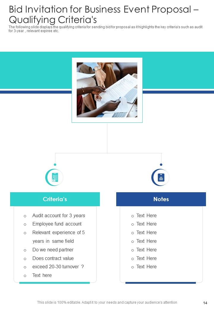 Bid Invitation For Business Event Proposal Example Document Report Doc Pdf Ppt