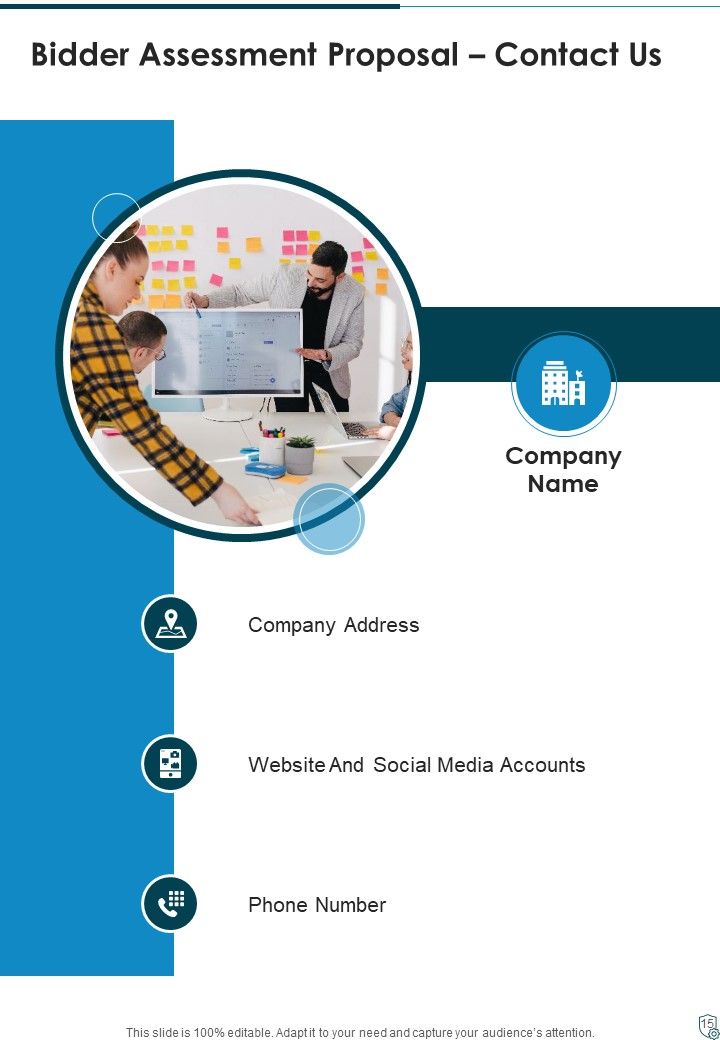 Bidder Assessment Proposal Example Document Report Doc Pdf Ppt