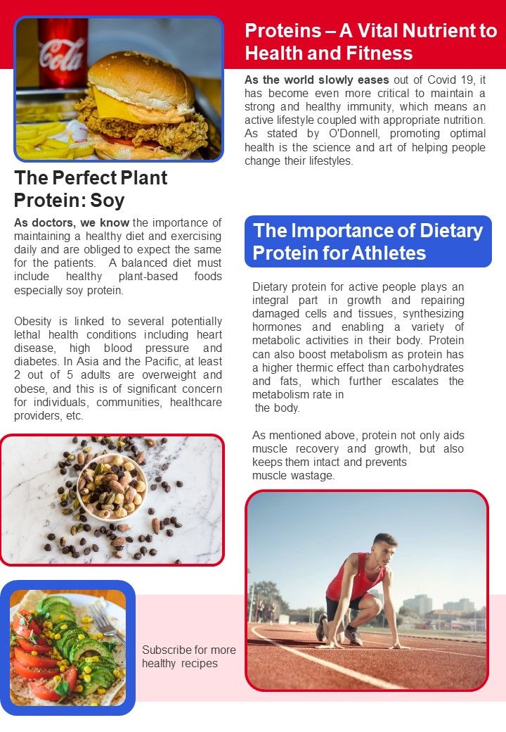 Bifold Healthy Everyday Life Newsletter Template