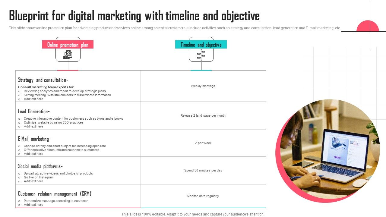 Blueprint_For_Digital_Marketing_With_Timeline_And_Objective_Topics_PDF_Slide_1.jpg