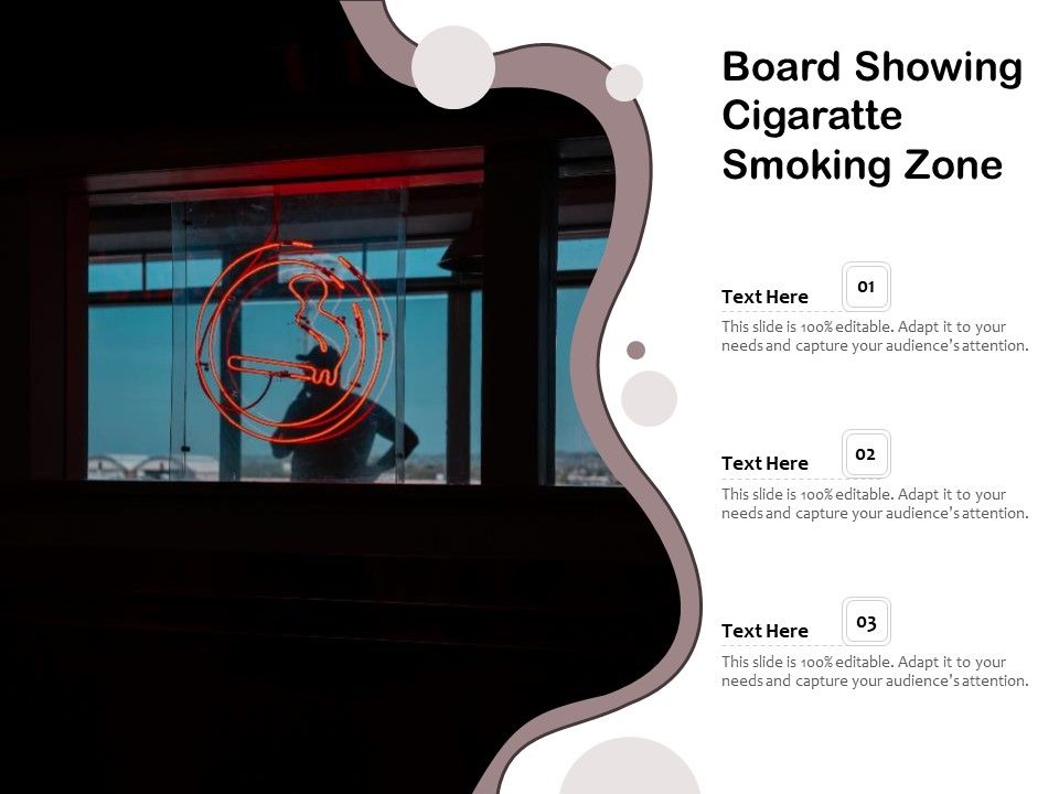 Board_Showing_Cigaratte_Smoking_Zone_Ppt_PowerPoint_Presentation_File_Example_PDF_Slide_1.jpg