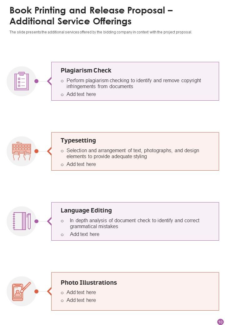 Book Printing And Release Proposal Example Document Report Doc Pdf Ppt