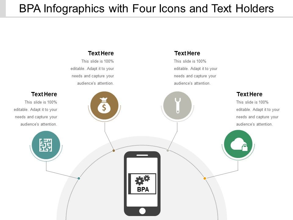 Bpa_Infographics_With_Four_Icons_And_Text_Holders_Ppt_PowerPoint_Presentation_Layouts_Show_Slide_1.jpg