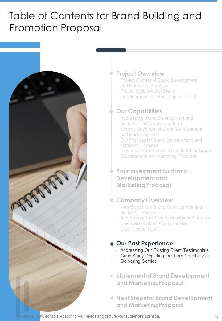 Brand Building And Promotion Proposal Example Document Report Doc Pdf Ppt