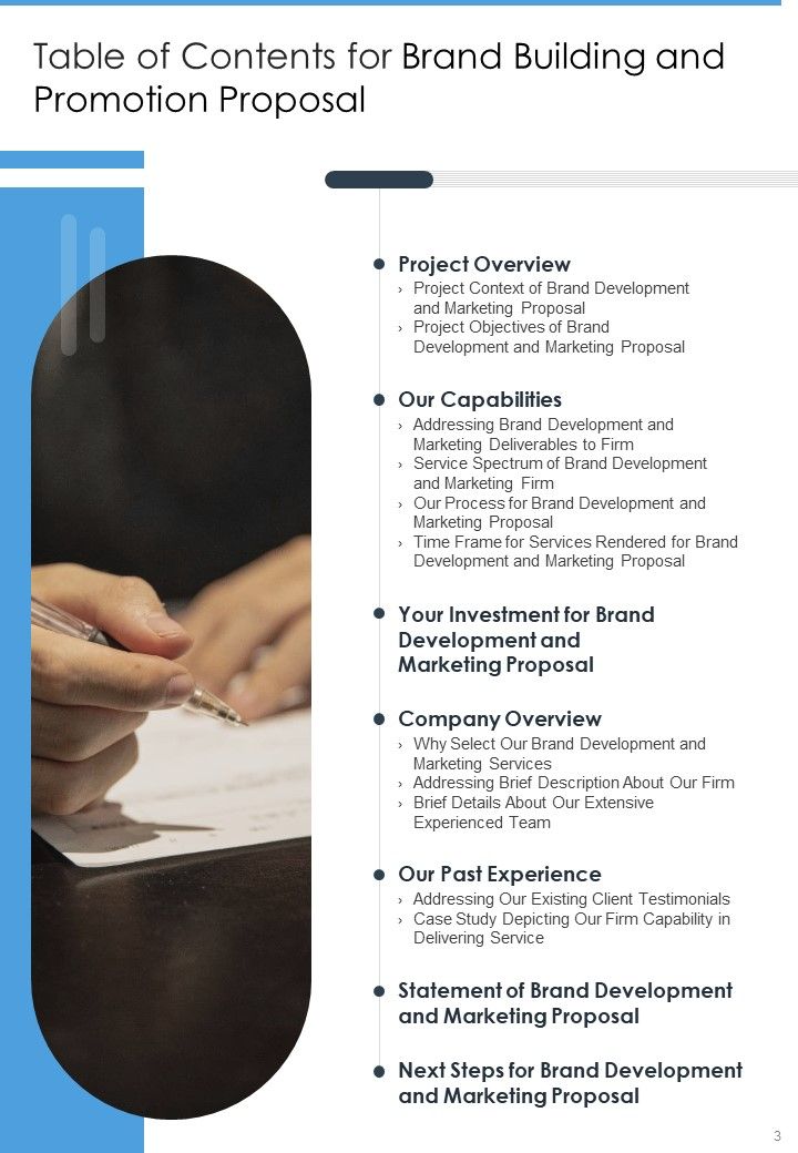 Brand Building And Promotion Proposal Example Document Report Doc Pdf Ppt